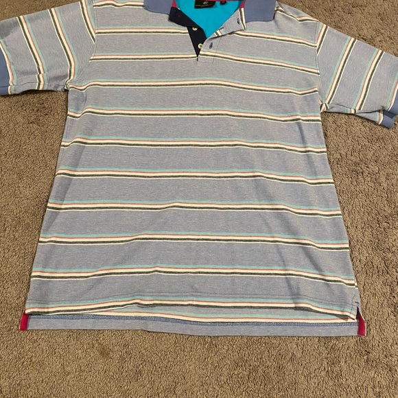 Beverly Hills Polo Club Multicolor Striped Polo Shirt - Picture 2 of 10